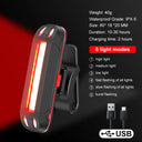 X-Tiger Super Bright USB Rechargeable Rear Bike Light