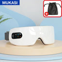 MUKASI Eye Massager with Heat Vibration Bluetooth Music