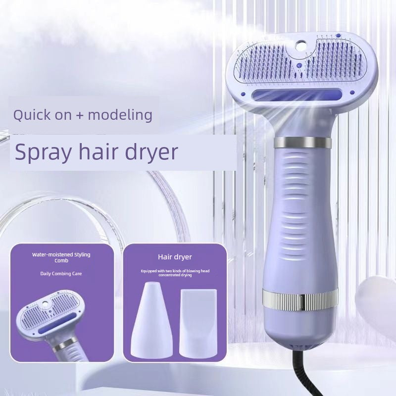 Best Selling Electric Pet Spray Comb Cat Napping One Blow Hair Comb Dog Beauty Blowing Combs Pet Supplies