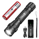 UltraFire T1 Pro LED Tactical Flashlight 1200LM Powerful Torch