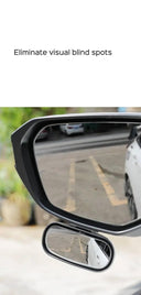 360° Adjustable Wide Angle Side Rear Mirrors for Enhanced Driving  ourlum.com   