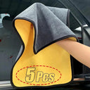 Professional Microfiber Car Cleaning Towel Set for Detailing