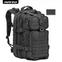 Tactical Backpack 3 Day Assault Pack Molle 38/45L Waterproof