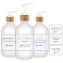 500ml Refillable Soap Dispenser Bottle for Bathroom Accessories  ourlum.com white 3pcs 500ml 1  