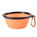 Collapsible Silicone Pet Bowl for Outdoor Travel Adventures