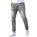 Men's Jeans Stretch Slim Fit Trousers Casual Denim Pants