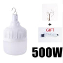 Portable 500W LED Camping Light with USB Rechargeable Bulb - Versatile Outdoor Lighting Solution  ourlum.com 500W CN 