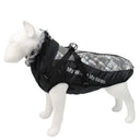 Winter Dog Coat with Harness & Furry Collar for Big Breeds - Keep Your Pet Warm & Stylish  ourlum.com Colorful White XL 