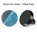 Magnetic Car Phone Holder: Secure Magnet Mount for iPhone Pro Max  ourlum.com Black  