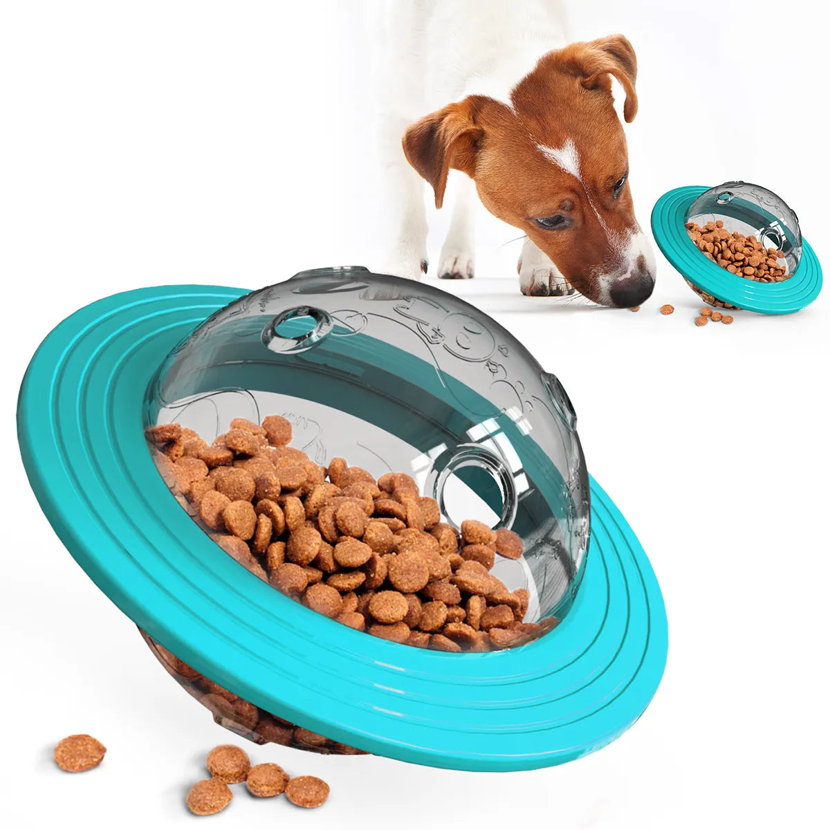 Planet Pup IQ Treat Toy: Interactive Food Dispensing & Training Fun  ourlum.com   