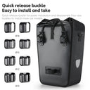 25L Waterproof Cycling Pannier Bag by WEST BIKING Backpack