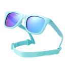 Flexible Polarized Baby Sunglasses with Strap UV400 Protection