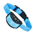 Anti Barking Training Collar: Efficient, Safe, Rechargeable, Waterproof  ourlum.com Blue Nylon United State 