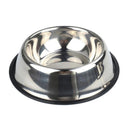 200-1600ml Stainless Steel Dog Bowl Non Slip Pet Feeder