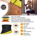 Men's Sauna Sweat Belt - Waist Trainer for Core Support