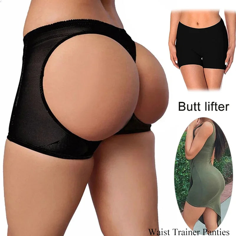 Curvy Confidence Butt Lifter Shorts - Sexy Shaper Panties for Ultimate Booty Boost