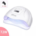 LED Motion-Sensing Nail Dryer Quick Cure Adjustable Power