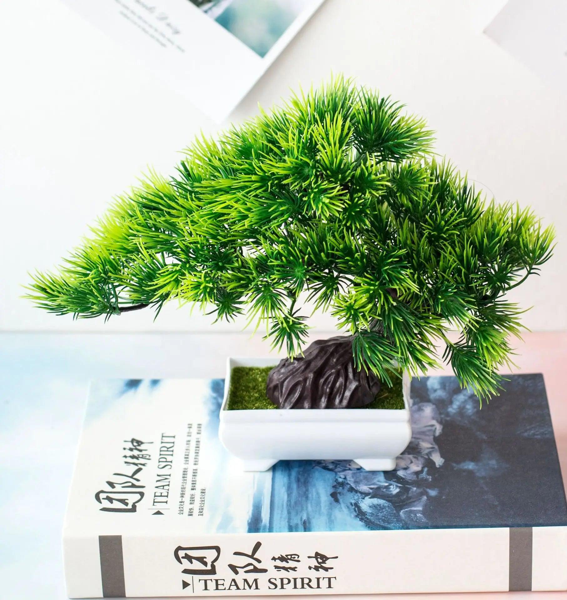 Artificial Bonsai Plants: Lifelike Greenery for Home Garden and Decor  ourlum.com   