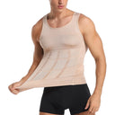 Men's Compression Slimming Corset Vest for Tummy Control