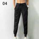 Sweatpants Fabric Drawstring Running Sport Joggers Women