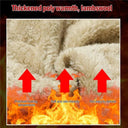 Winter Plush Fleece Men's Thermal Sweatpants Cold Weather Comfort