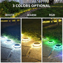 Super Bright Solar Pathway Light Illuminate Garden Waterproof Lamp