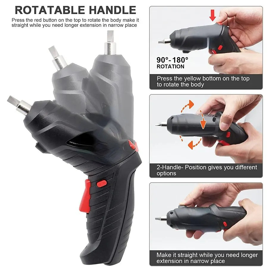 3.6v Power Tools Set with Lithium Battery for Household Maintenance  ourlum.com   