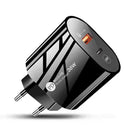 36W USB Wall Charger with Quick Charge 3.0 for iPhone 13, Samsung, Huawei - CE Certified  ourlum.com EU  