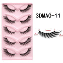 3D Cat Eye Wispy Manga Eyelash Extension Set - Natural Look & Easy Application