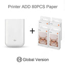 Xiaomi Mini Photo Printer: Instant Memories with Dynamic Video Printing  ourlum.com Add 80PCS Paper CHINA 