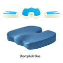 U-shaped Gel Memory Foam Travel Cushion for Tailbone Relief