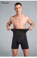 Compression Sauna Sweat Shorts Men Slimming Tummy Control