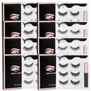 Magnetic Eyelashes Kit with Waterproof Eyeliner Reusable Lashes