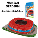 3D Football Stadium Puzzle DIY Kit: World Famous Models, Fans Gift, Interactive Game  ourlum.com 20606s  