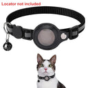 Anti-Lost Cat Collar: Waterproof Reflective Tracker for Pet Safety  ourlum.com black Excluding AirTag United State