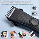 Men's Groin Hair Trimmer Waterproof Wet Dry Groomer Razor