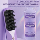 Cordless Electric Hair Brushes Straightener Brush Styler