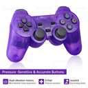 Wireless Controller For PS2 PS1 Gamepad Dual Vibration Shock