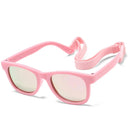 Flexible Polarized Baby Sunglasses with Strap UV400 Protection