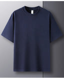 100% Pure Cotton Summer High-End Brand Men's T-Shirt