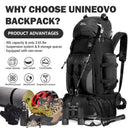 90L Waterproof Hiking Camping Backpack Rucksack for Men