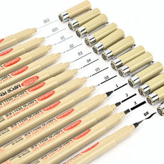 Manga Precision Liner Pen Set: Ultimate Art Supplies for Artists
