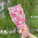 Hello Kitty Plush & Rose Soap Bouquet Adorable Gift