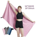 Quick-Drying Silver Ion Microfiber Gym Towel Essential