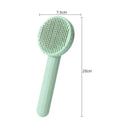 Pet Grooming Tool: Self-Cleaning Hair Remover Comb Easy Use