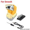 Compact Wireless Soldering Iron for 18V Makita Dewalt Milwaukee Bosch