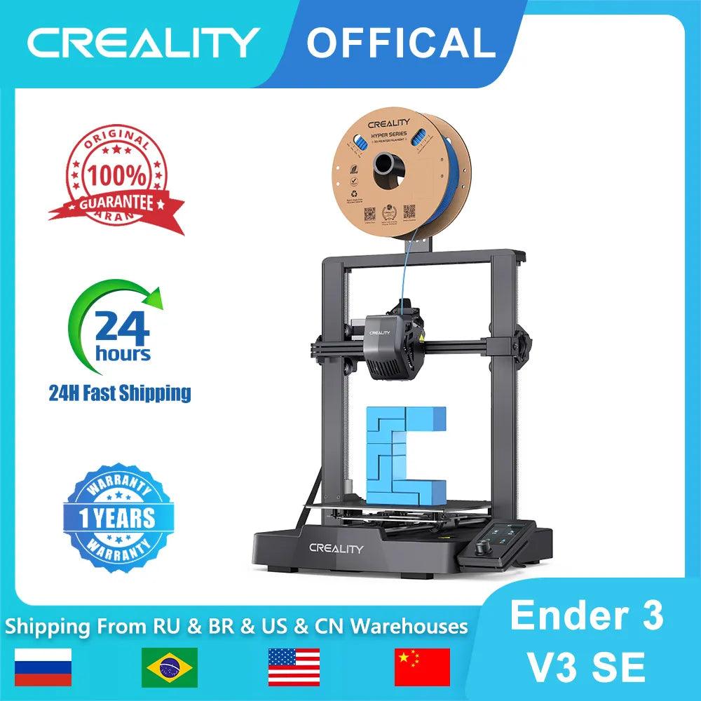 Creality Ender 3 SE 3D Printer: High-Speed Auto Leveling & Fast Printing  ourlum.com   