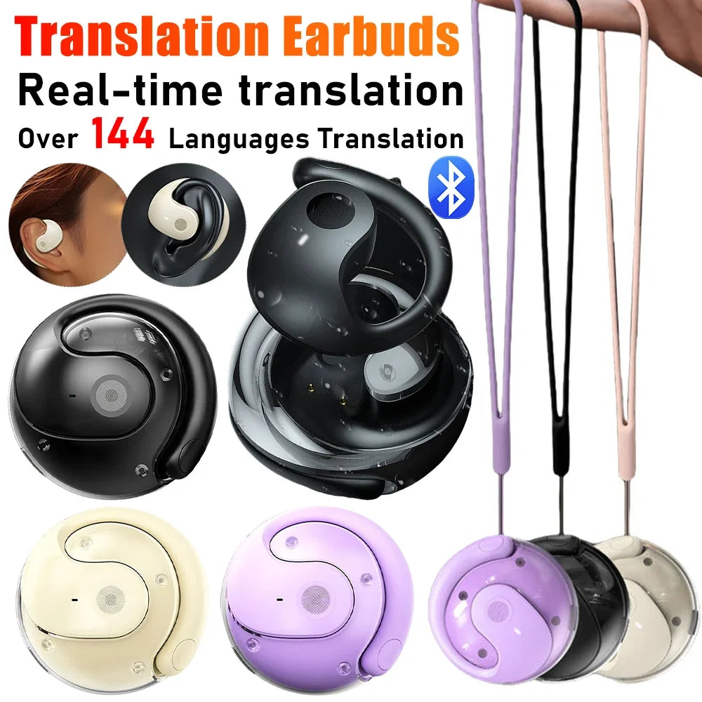 Xiaomi Translator Earbuds TWS Language Translation Earphones Real-Time Instant Translation Earbud Smart Translate Headphone