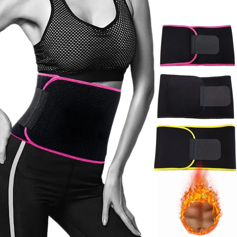 Waist Trainer Sweat Belt for Women Weight Loss Tummy Body Shaper Girdle Breathable Shapewear Fitness Waist Modeling Strap