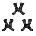 Cactus Jack Hip Hop Crew Socks Sporty Style for All Occasions